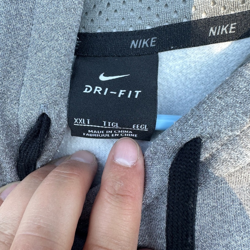 Nike Dri-FIT Heather Gray Hoodie